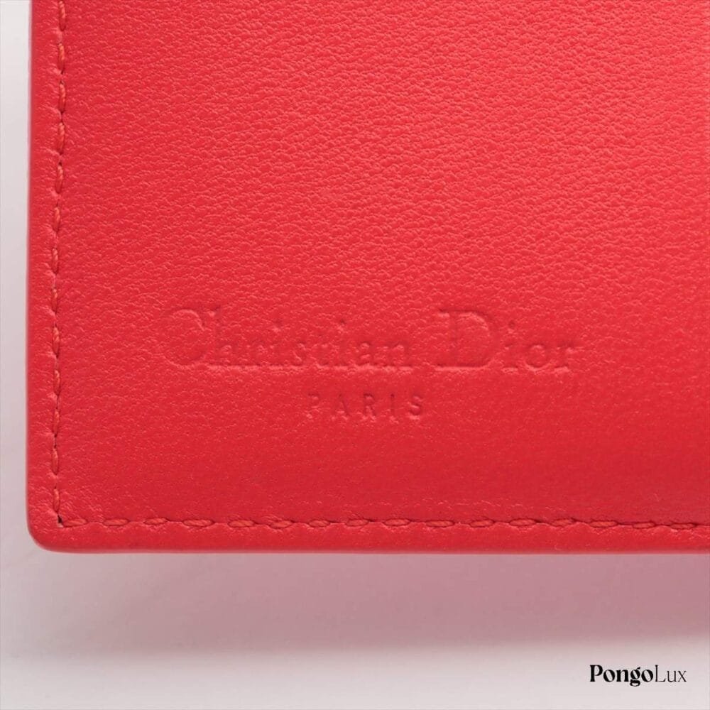 Christian Dior Leather Compact Wallet - Image 8