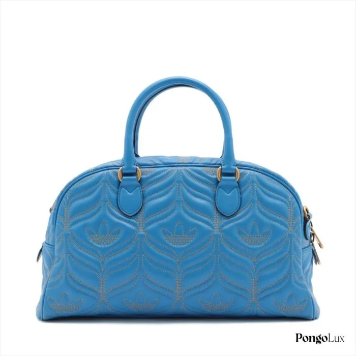 Gucci x adidas Duffle Bag Quilted Leather Medium