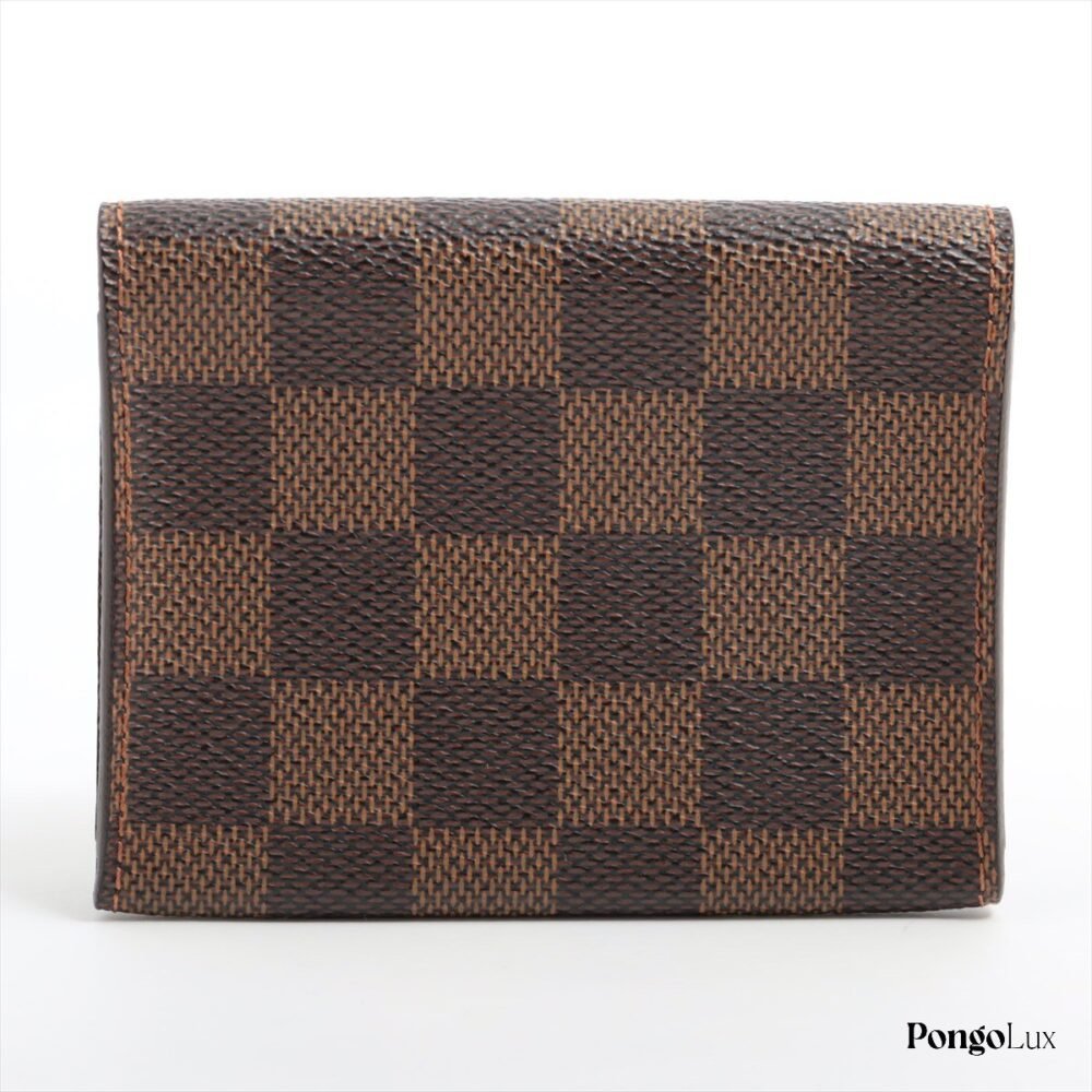 Louis Vuitton Damier Annveloop Cult de visite N62920 CA0025 Brown Card case - Image 3