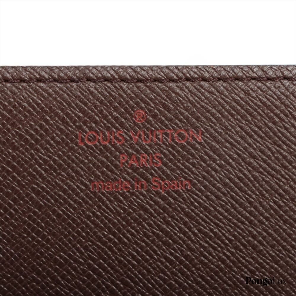 Louis Vuitton Damier Annveloop Cult de visite N62920 CA0025 Brown Card case - Image 8