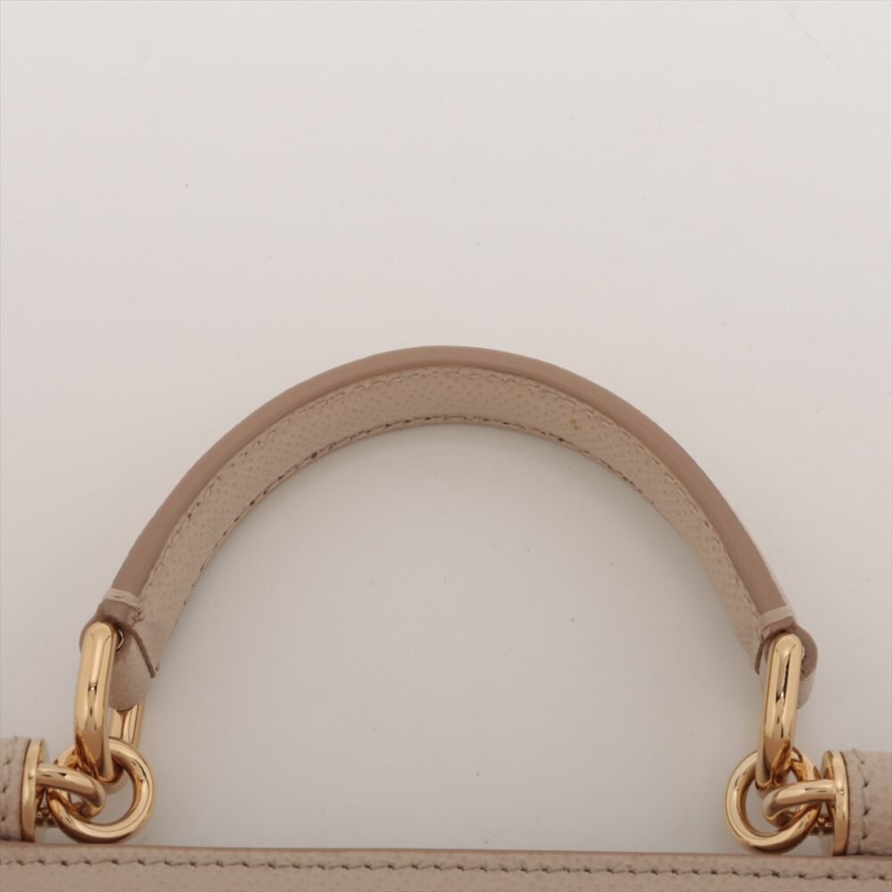 Dolce & Gabbana Sicily Leather 2way handbag - Image 6