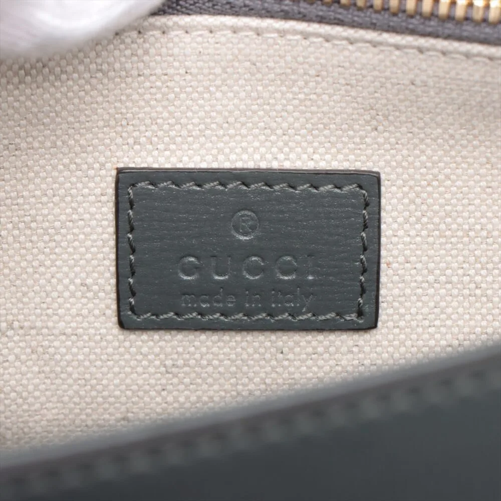 Gucci Large Horsebit 1955 Shoulder Bag Grey - Image 8