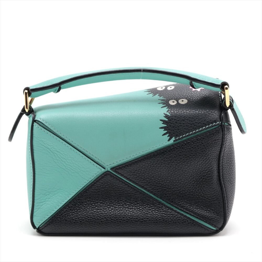 Loewe  Susuwatari Mini Puzzle bag in classic calfskin - Image 2