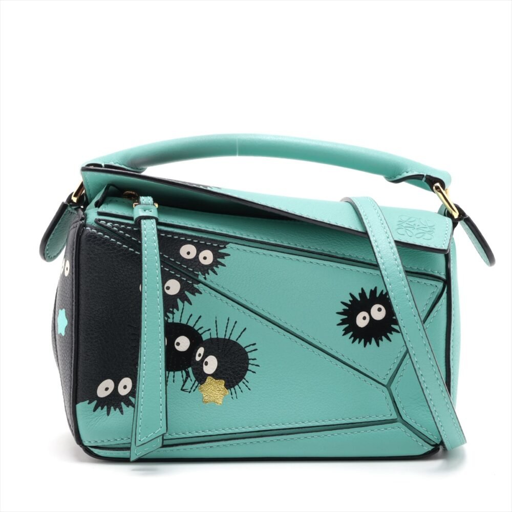 Loewe  Susuwatari Mini Puzzle bag in classic calfskin