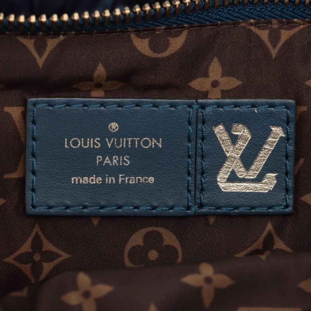 Louis Vuitton Econyl Monogram Pillow Maxi Multi Pochette Accessories Navy Silver - Image 10