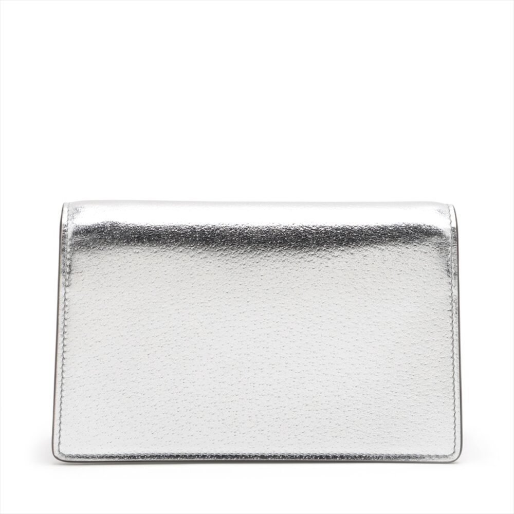 Gucci Mini Dionysus Shoulder Bag in Metallic Leather - Image 2