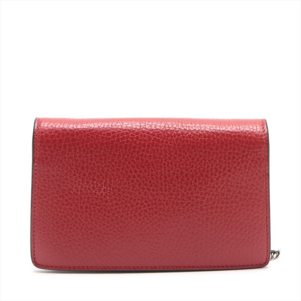 Gucci Calfskin Super Mini Dionysus Shoulder Bag Hibiscus Red - Image 2