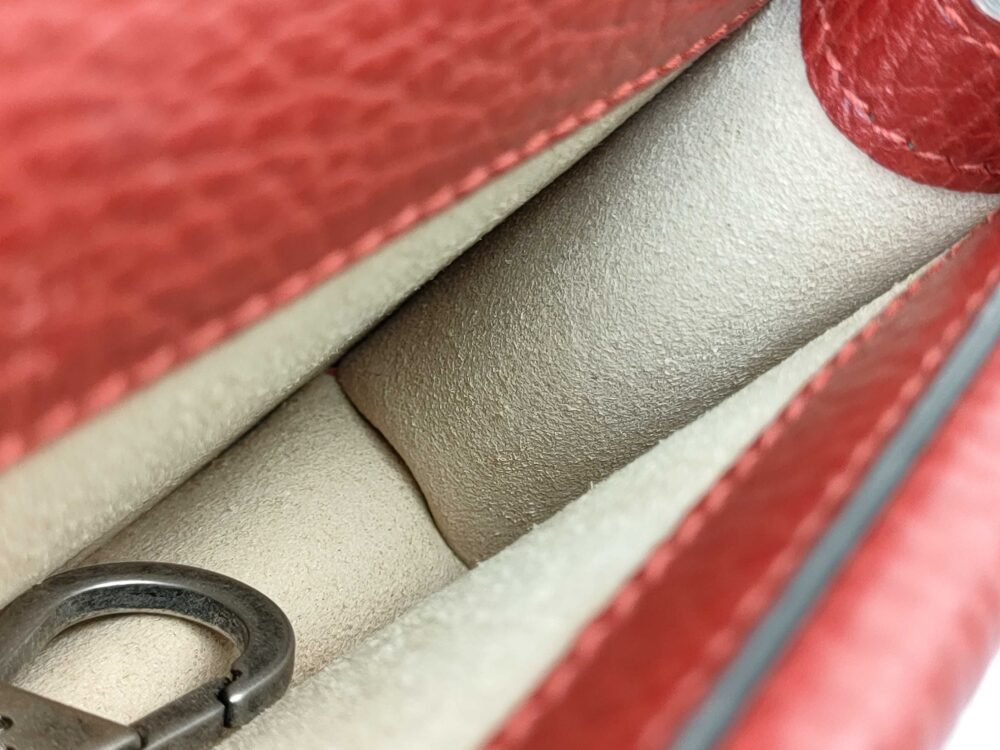 Gucci Super Mini Dionysus Bag Red - Image 7