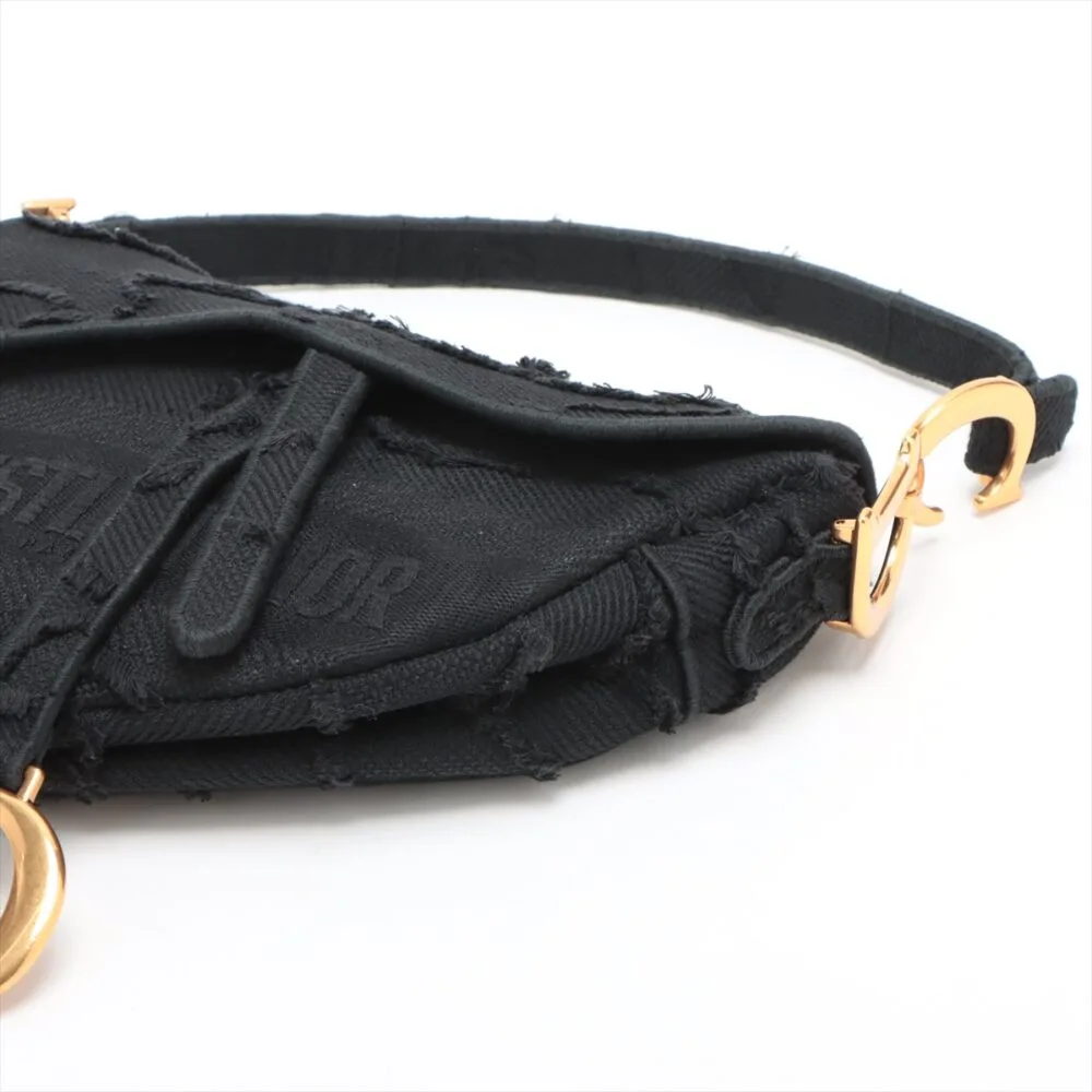 Christian Dior Camouflage Medium Saddle Black - Image 3