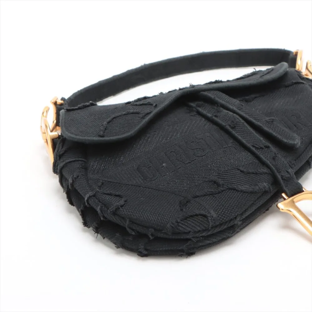 Christian Dior Camouflage Medium Saddle Black - Image 4