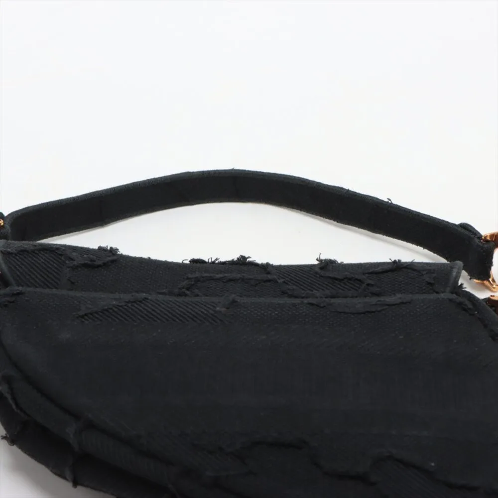 Christian Dior Camouflage Medium Saddle Black - Image 6