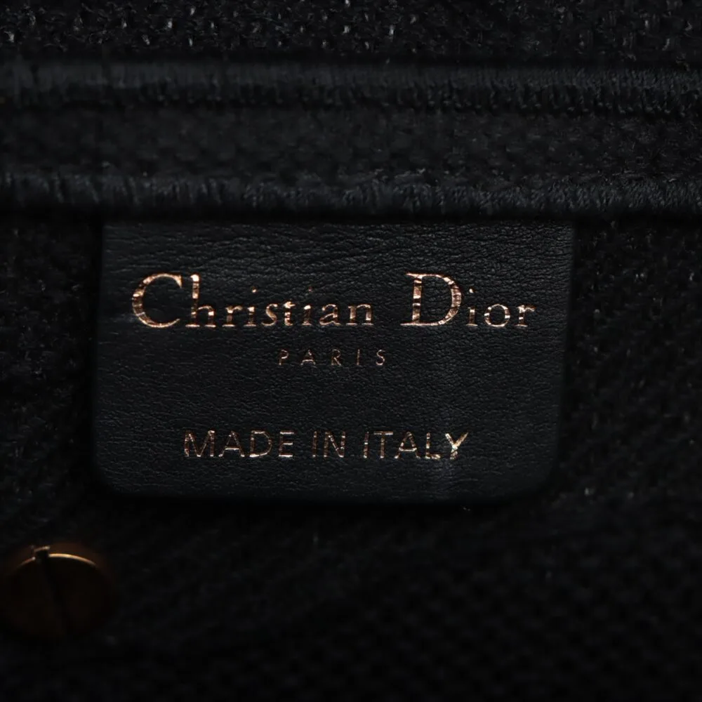 Christian Dior Camouflage Medium Saddle Black - Image 9