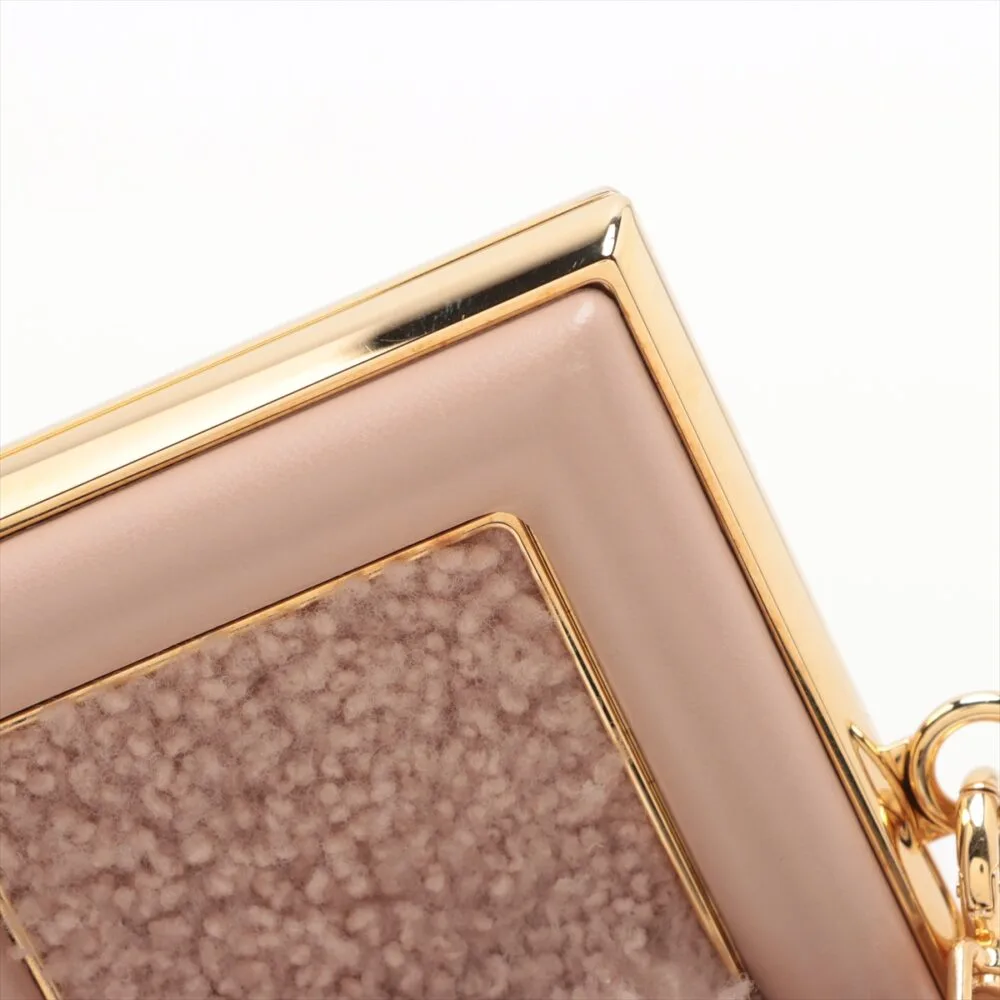 Fendi Shearling Small Fendi First Bag - Image 8