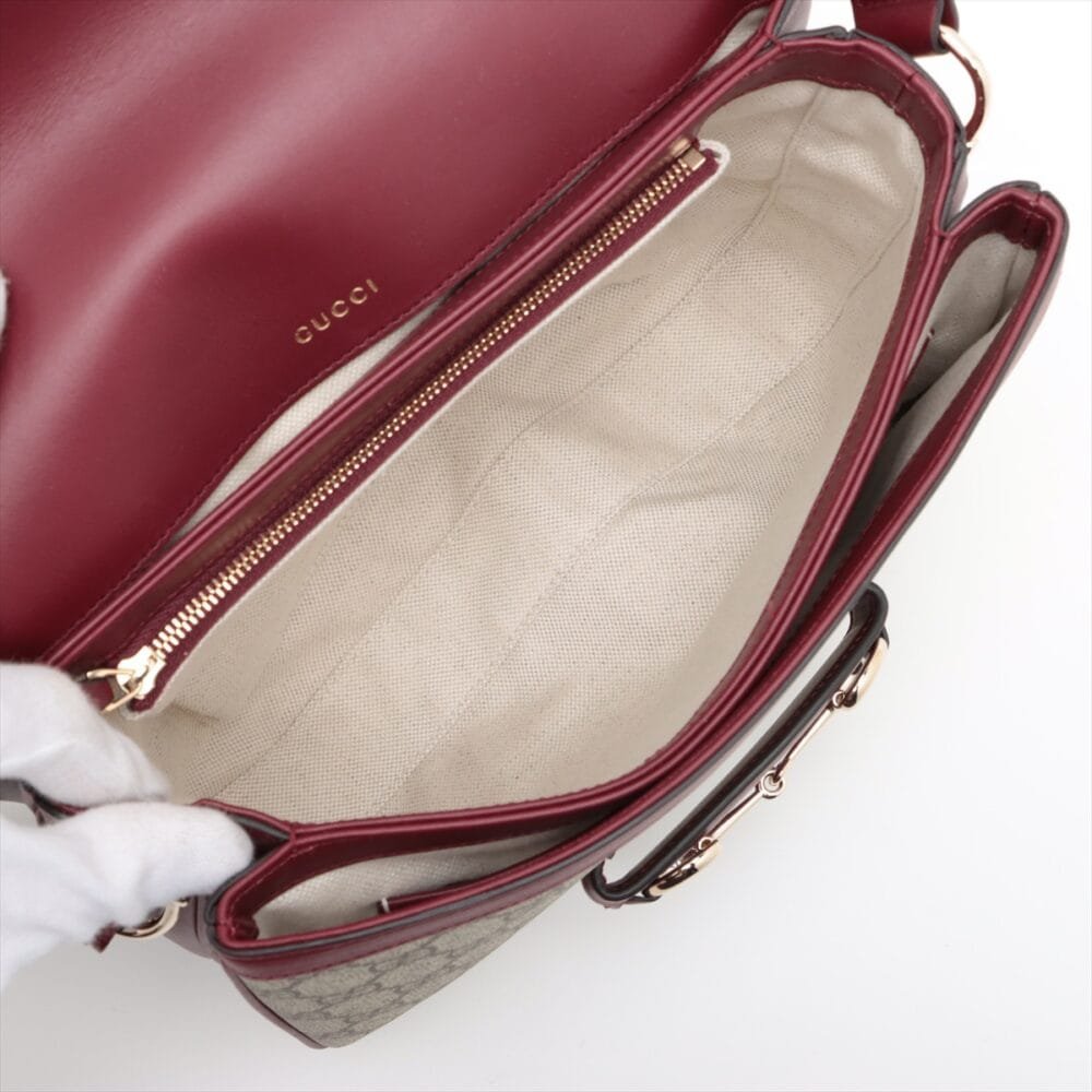 Gucci Horsebit 1955 Soft small Red (New model) - Image 6
