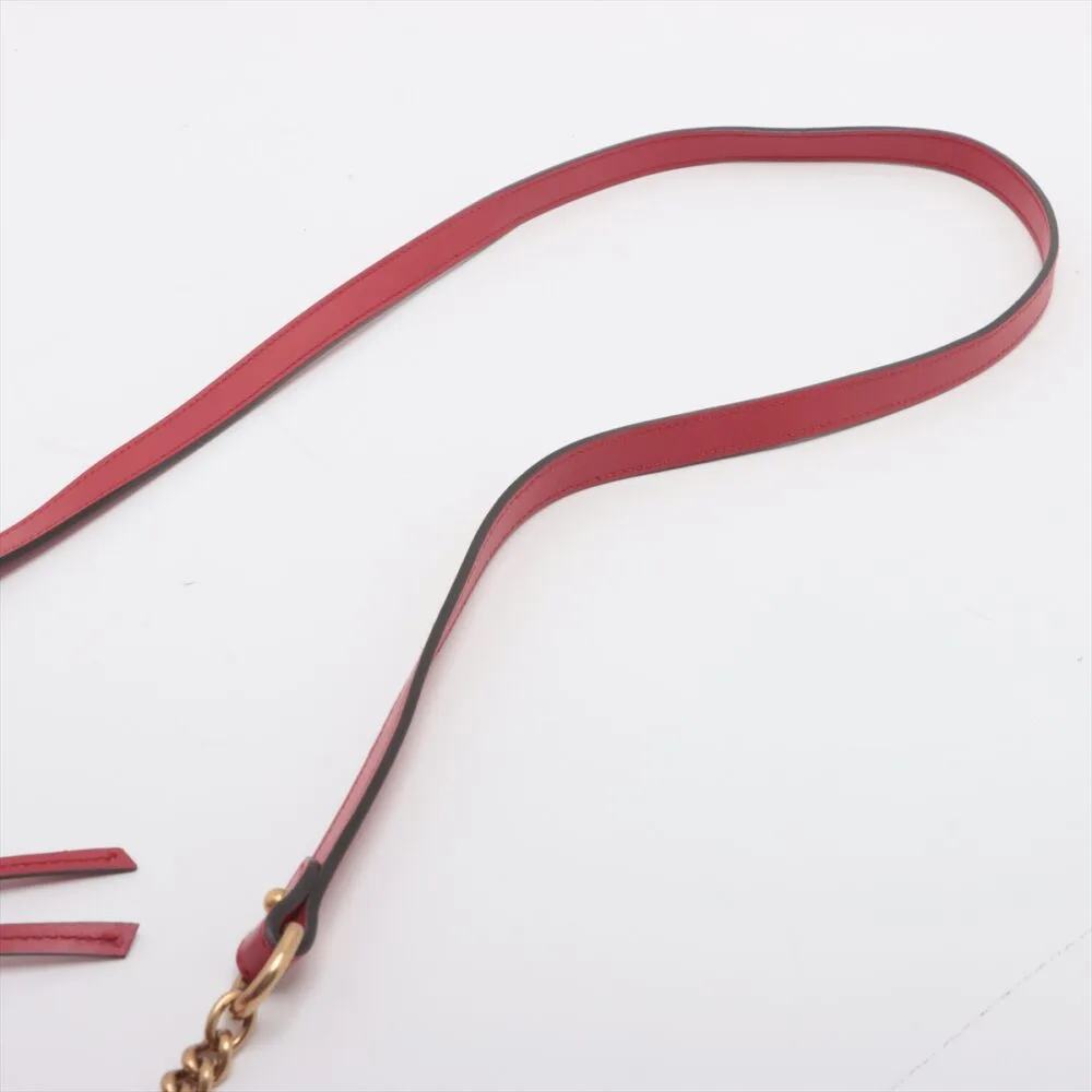 Gucci GG Marmont Camera Bag Red 448065 - Image 5