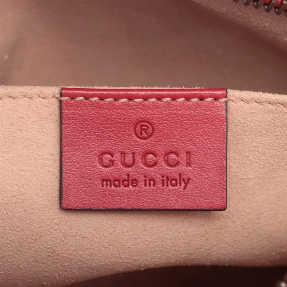 Gucci GG Marmont Camera Bag Red 448065 - Image 8