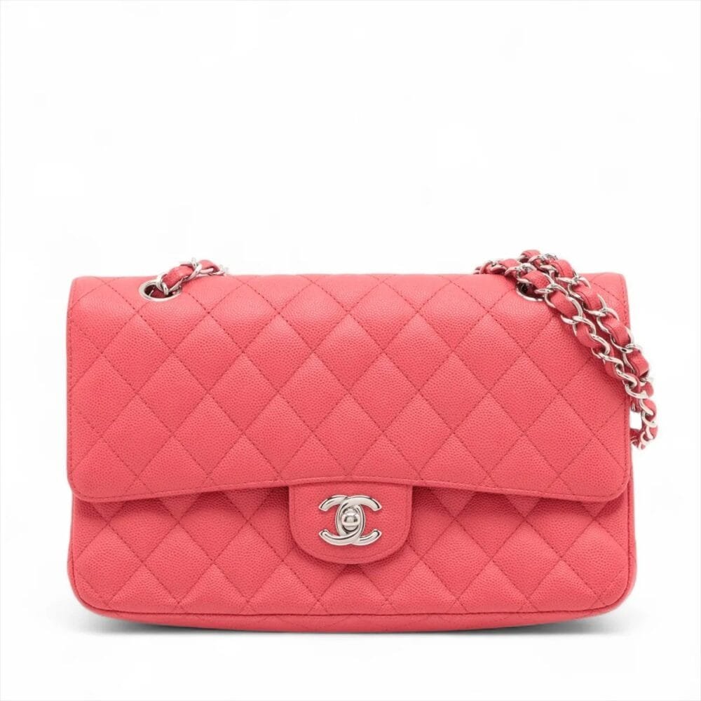 Chanel Classic Caviar Double Flap 25 Medium Red 25233437 25XXXXXX