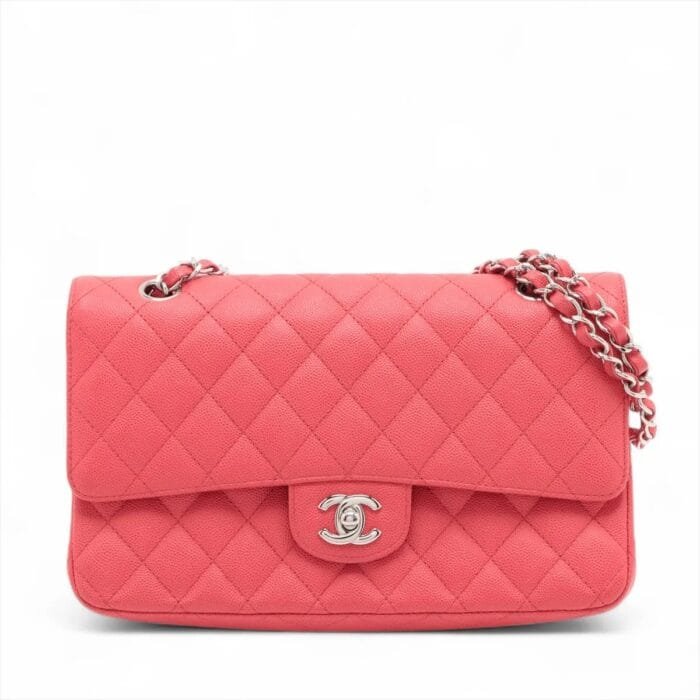 Chanel Classic Caviar Double Flap 25 Medium Red 25233437 25XXXXXX