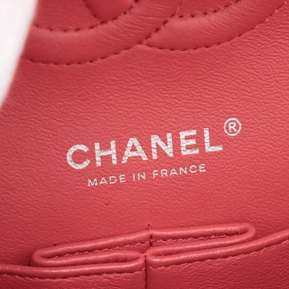 Chanel Classic Caviar Double Flap 25 Medium Red 25233437 25XXXXXX - Image 9